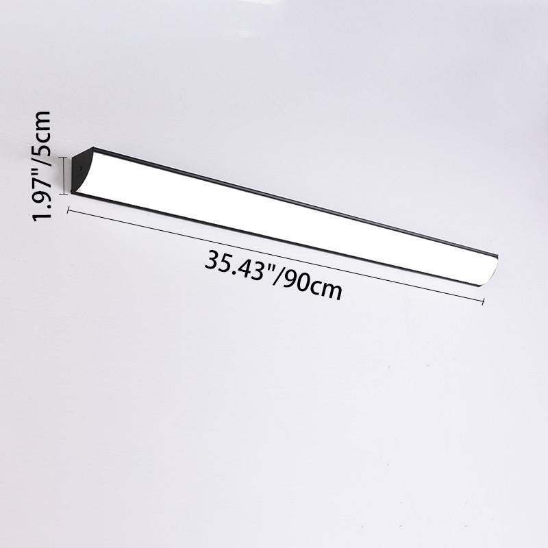 Rectangular Aluminum Acrylic Garden Outdoor Light