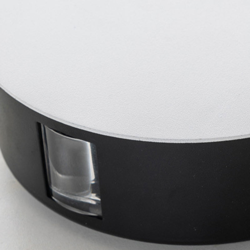Round Square Aluminum Acrylic Outdoor Light