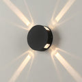Round Square Aluminum Acrylic Outdoor Light