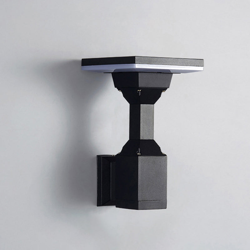 Round Square Aluminum Silicone Outdoor Light