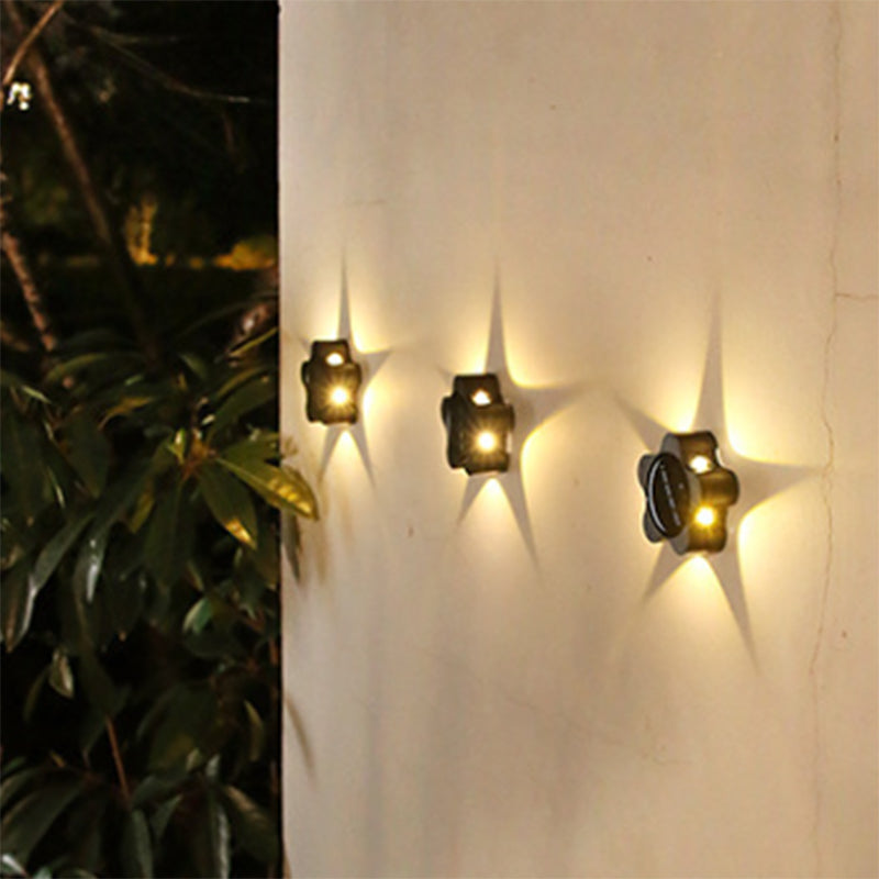 Star ABS Acrylic Patio Outdoor Light