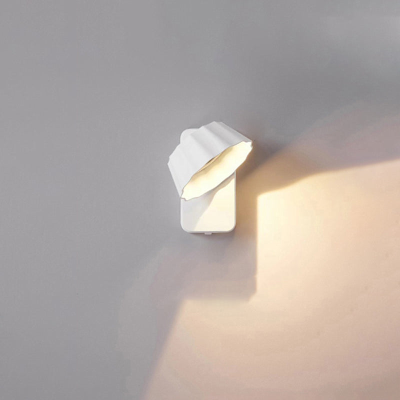 Rotatable Flower Aluminum Glass Outdoor Light