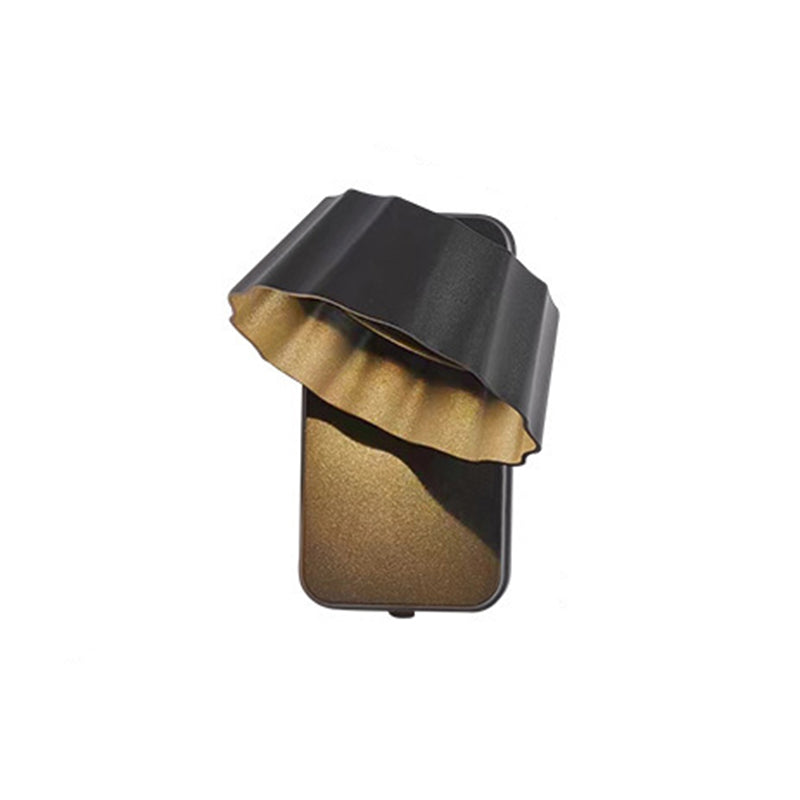 Rotatable Flower Aluminum Glass Outdoor Light