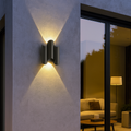 Geometric Aluminum PC Garden Outdoor Light