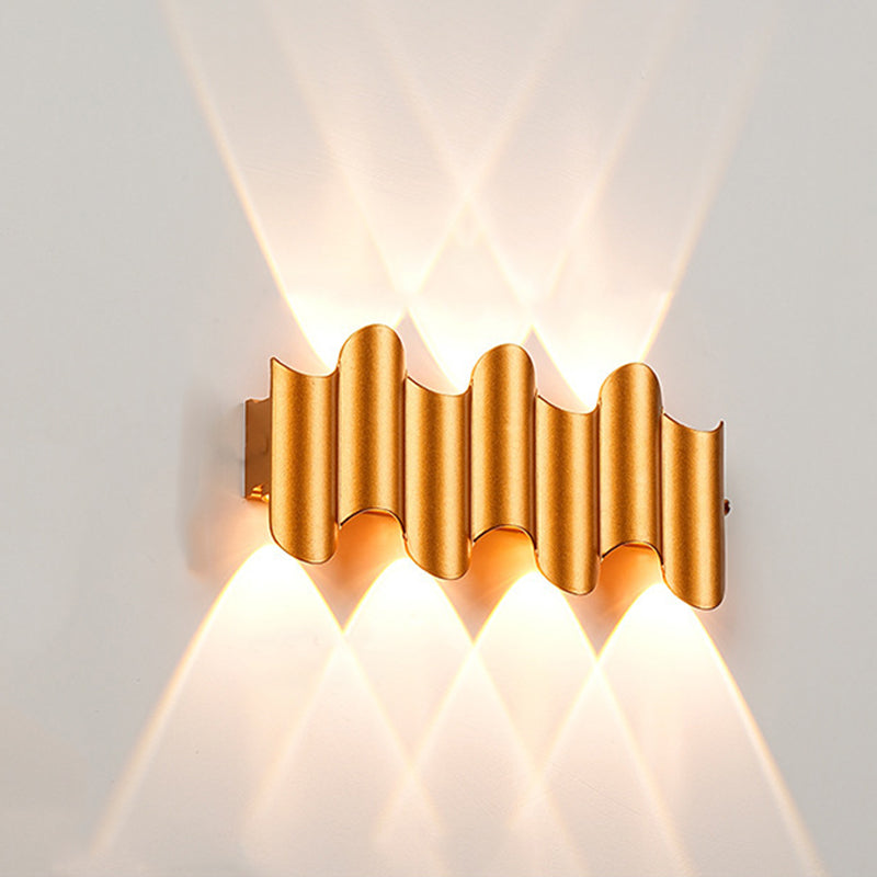 Geometric Aluminum PC Garden Outdoor Light