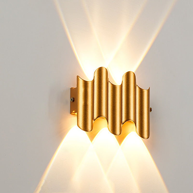 Geometric Aluminum PC Garden Outdoor Light