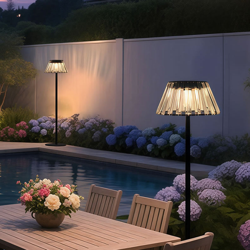 Contemporary Industrial Waterproof Solar Floor Lamp