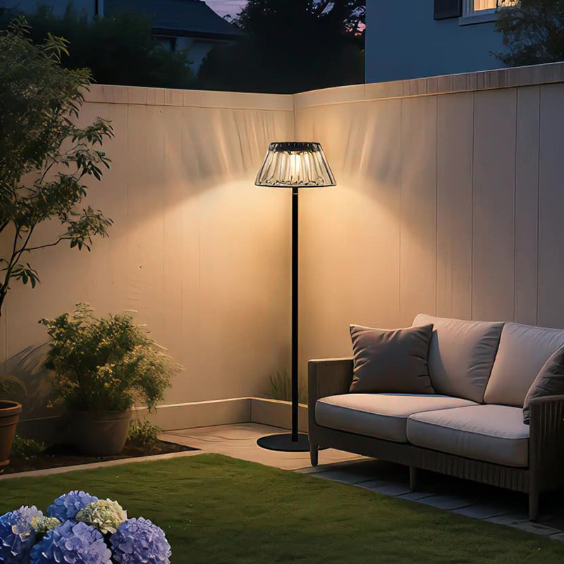Contemporary Industrial Waterproof Solar Floor Lamp