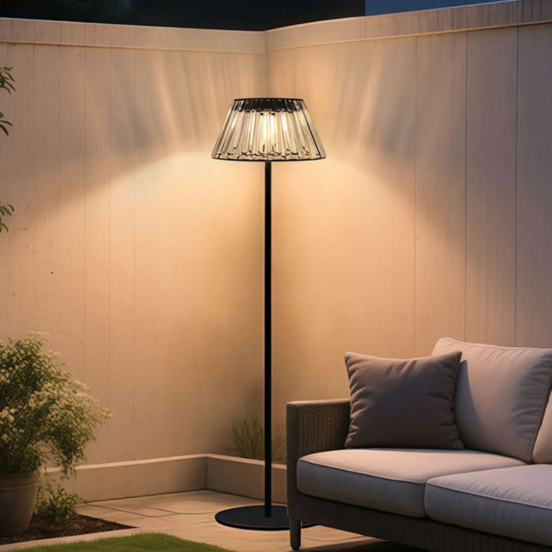 Contemporary Industrial Waterproof Solar Floor Lamp