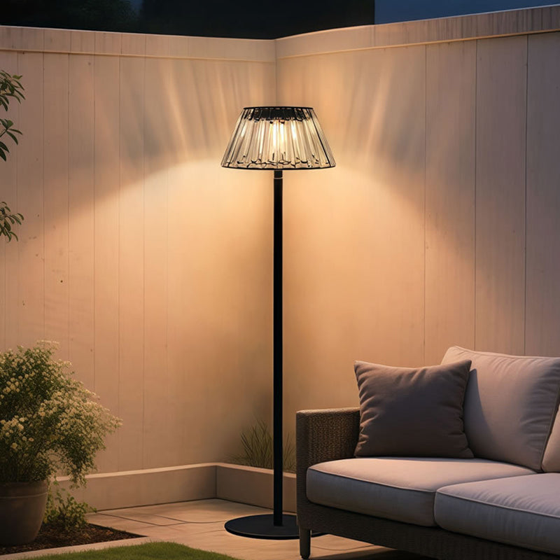 Contemporary Industrial Waterproof Solar Floor Lamp