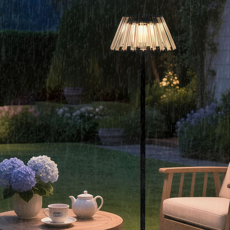 Contemporary Industrial Waterproof Solar Floor Lamp