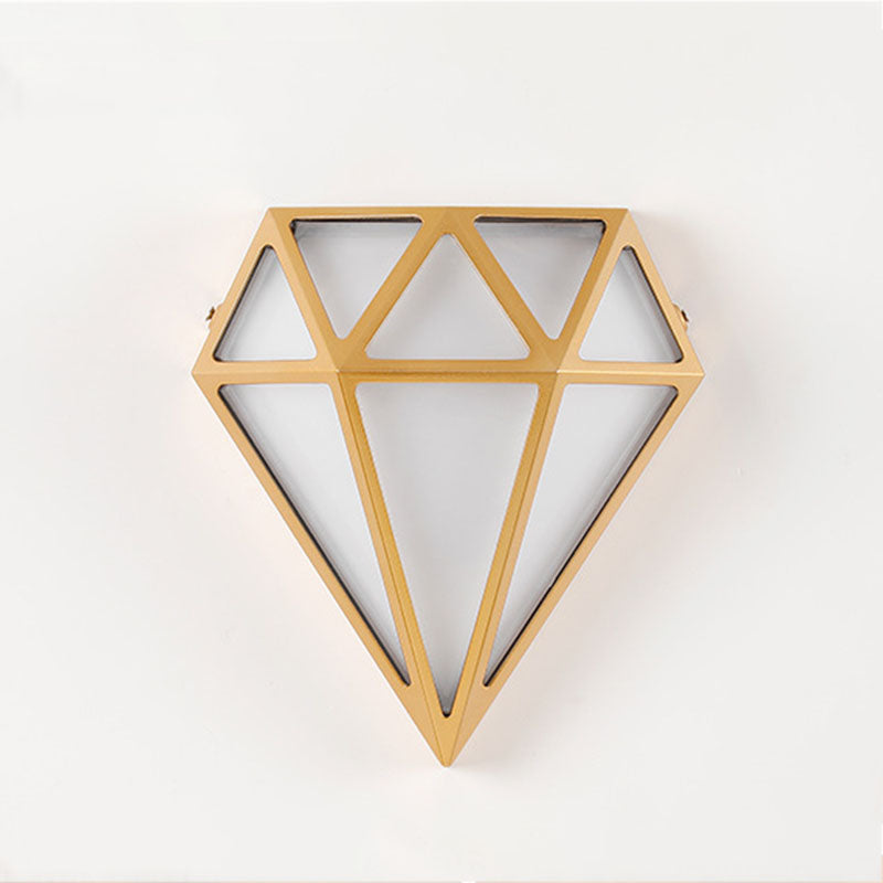 Diamond Aluminum Acrylic Garden Outdoor Light