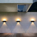 UFO Aluminum Plastic Garden Outdoor Light