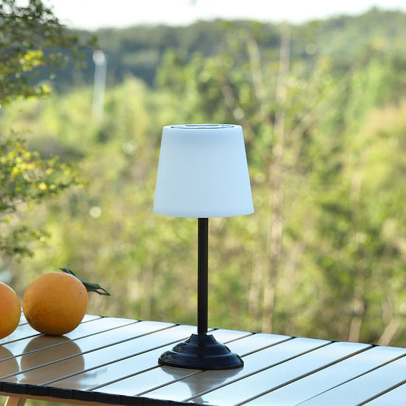 Round Iron PP Table Outdoor Light