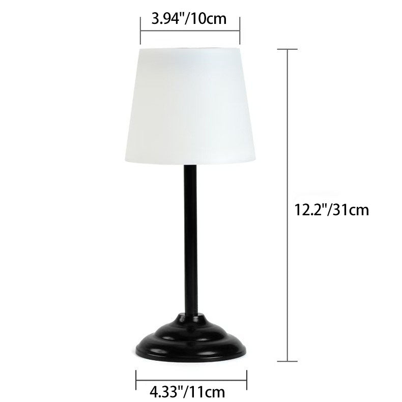 Round Iron PP Table Outdoor Light