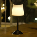 Round Iron PP Table Outdoor Light