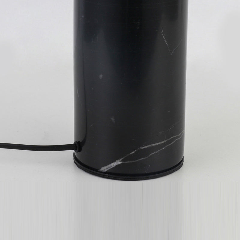 Geometric Iron Marble Study Table Lamp