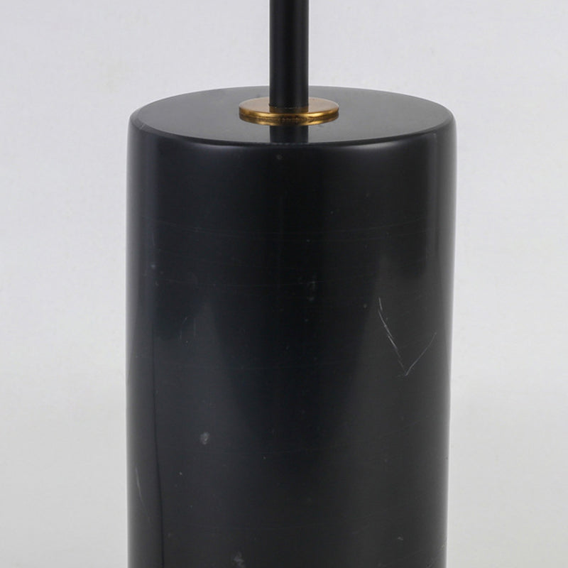 Geometric Iron Marble Study Table Lamp