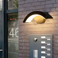Arc Aluminum Acrylic Sensor Outdoor Light