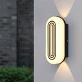 Cylindrical Aluminum PC Garden Outdoor Light