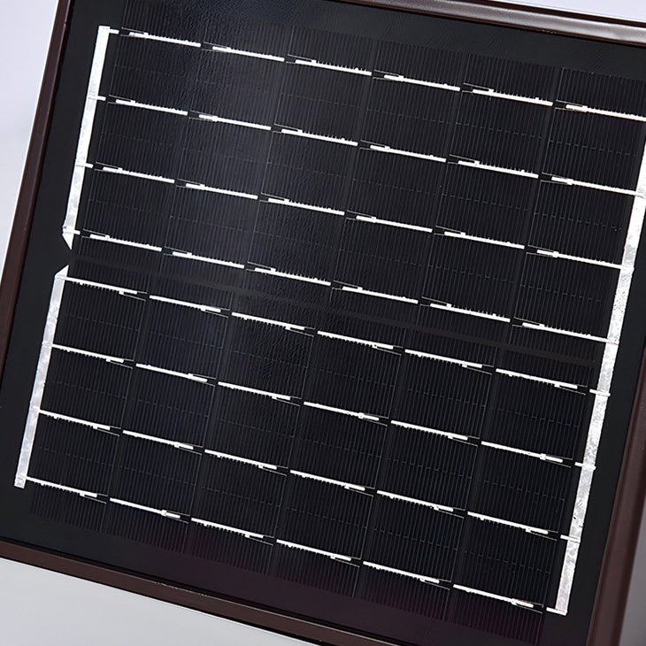 Rectangular Aluminum Glass Garden Outdoor Light