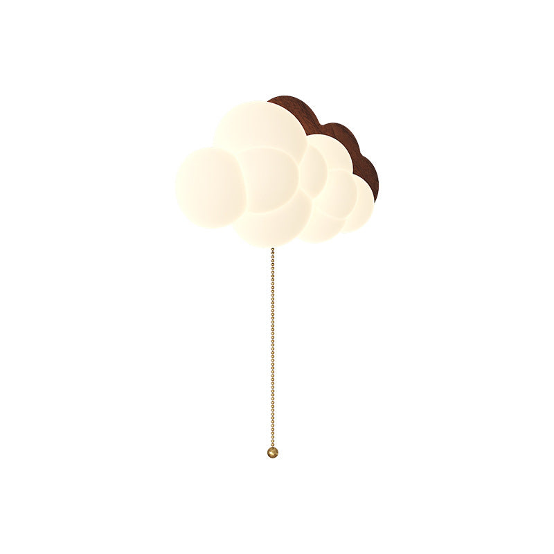 Cloud Iron PE Zipper Wall Lamp