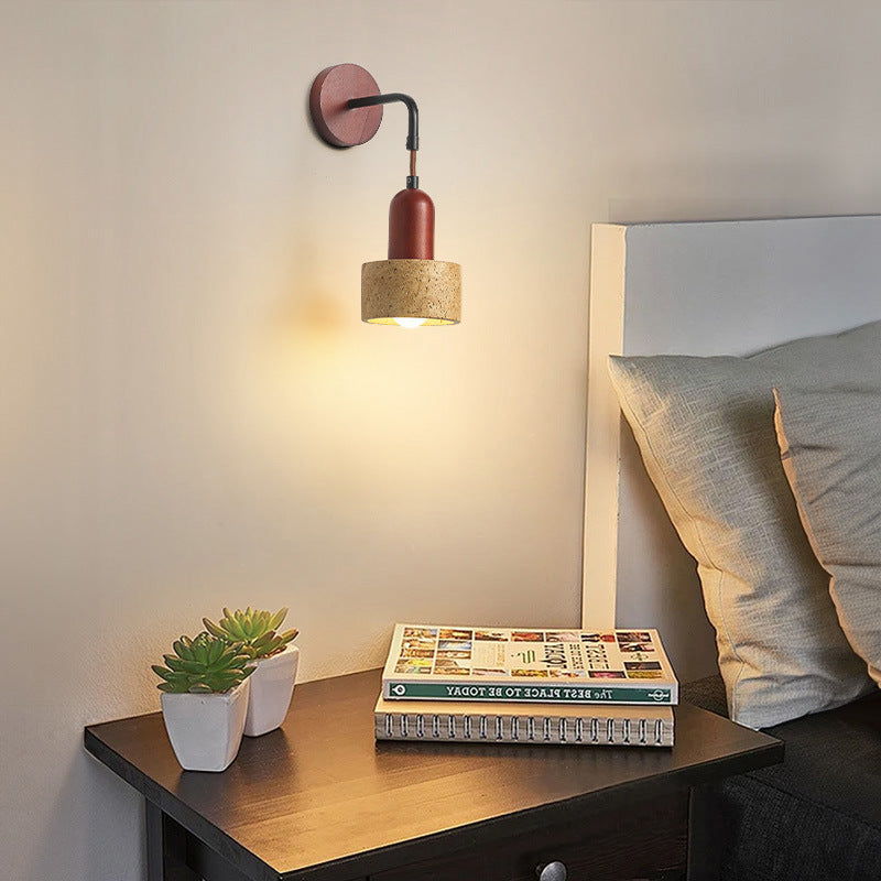Geometric Shape Iron Resin Wall Lamp