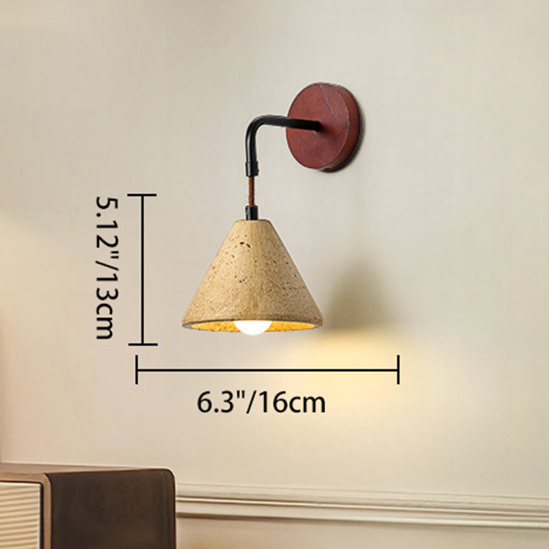 Geometric Shape Iron Resin Wall Lamp