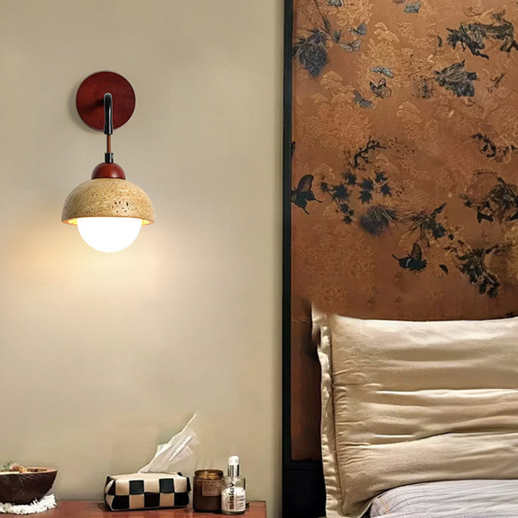 Geometric Shape Iron Resin Wall Lamp