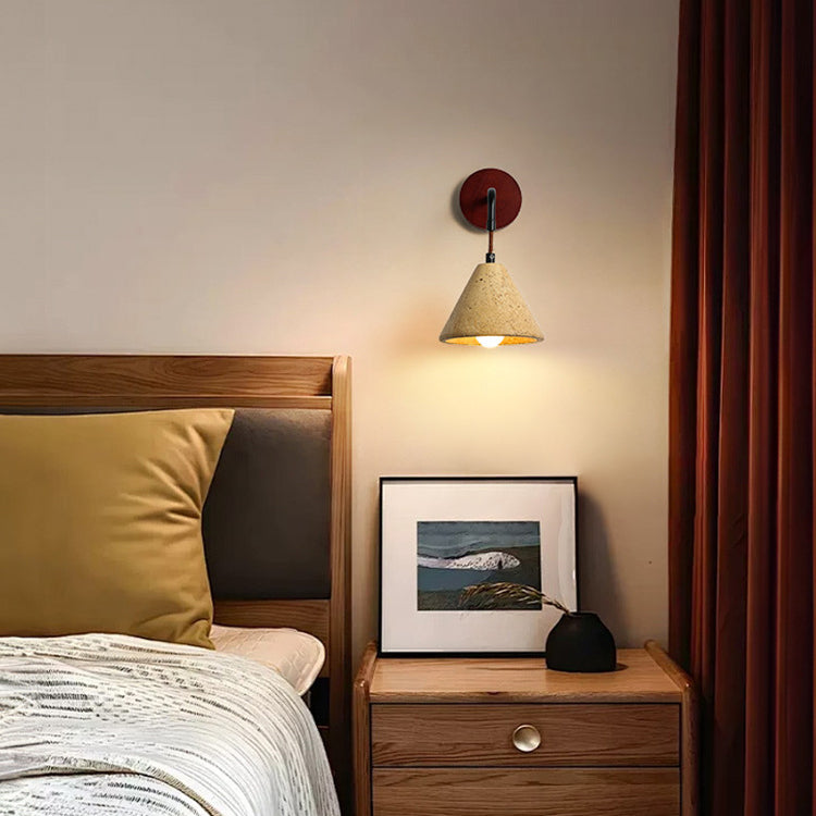 Geometric Shape Iron Resin Wall Lamp
