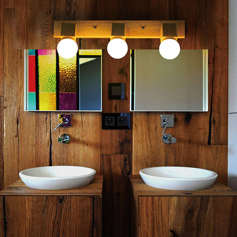 Rotatable Long Strip Square 3-Light Wall Lamp