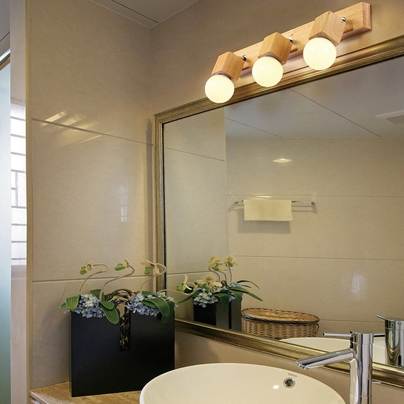 Rotatable Long Strip Square 3-Light Wall Lamp