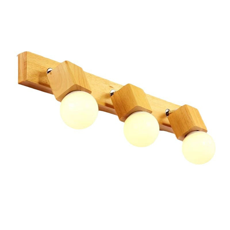 Rotatable Long Strip Square 3-Light Wall Lamp