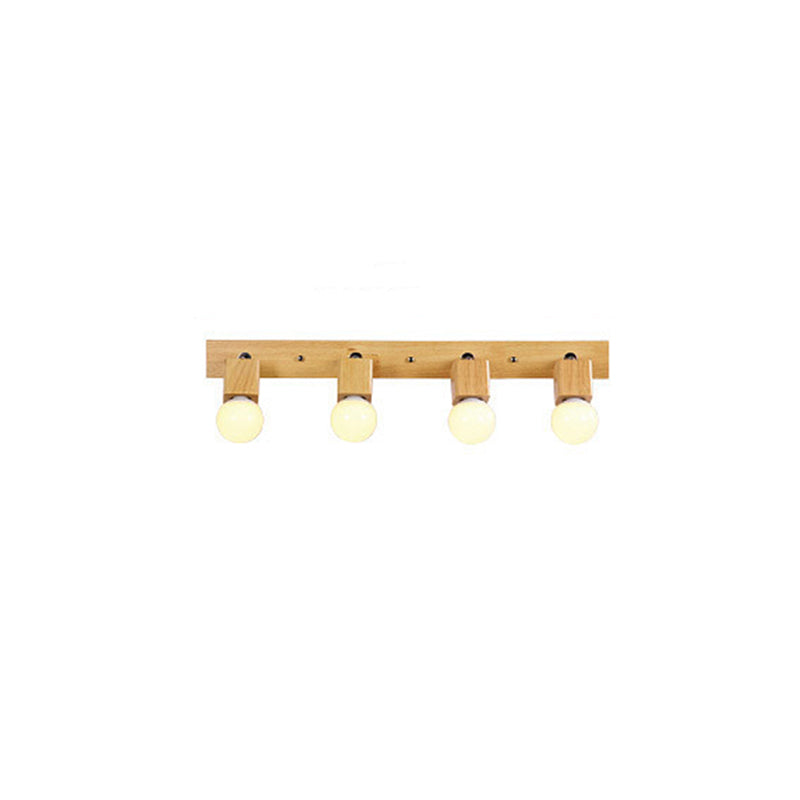 Rotatable Long Strip Square 3-Light Wall Lamp