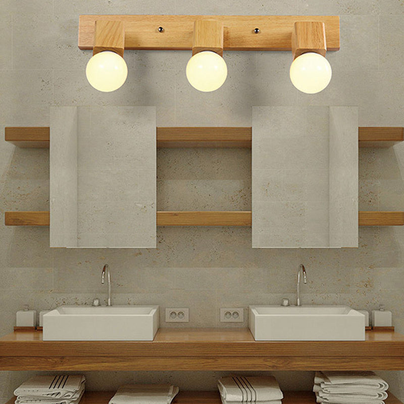 Rotatable Long Strip Square 3-Light Wall Lamp
