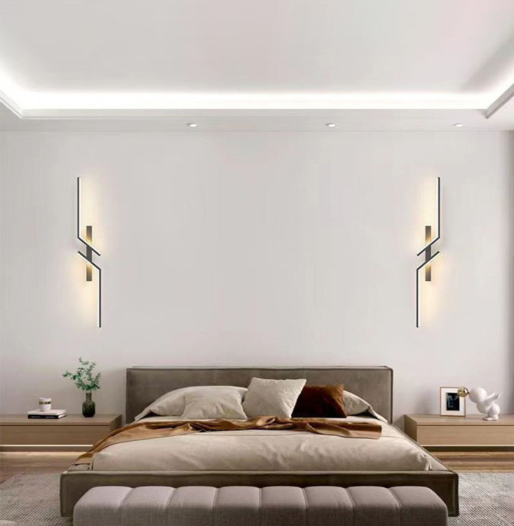 Linear Hardware Aluminum Hallway Wall Lamp