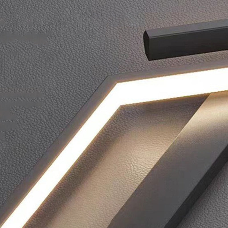 Linear Hardware Aluminum Hallway Wall Lamp
