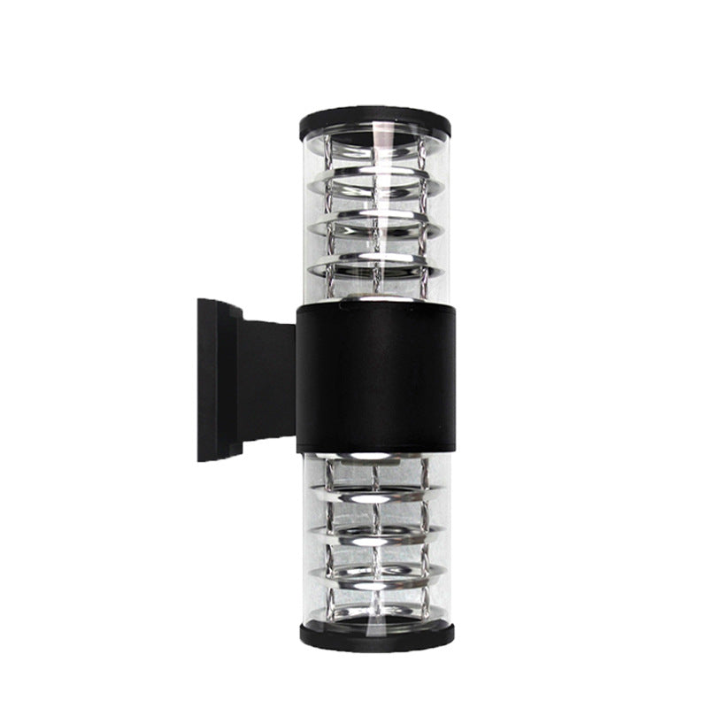 Aluminum Glass Linear Garden 2-Light Outdoor Light