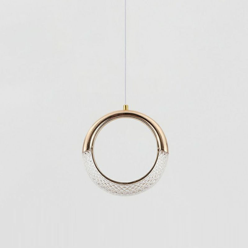 PVC Metal Acrylic Moon Wall Lamp