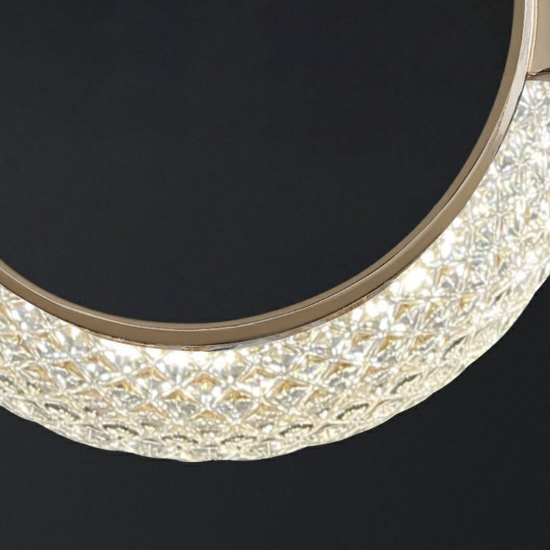 PVC Metal Acrylic Moon Wall Lamp