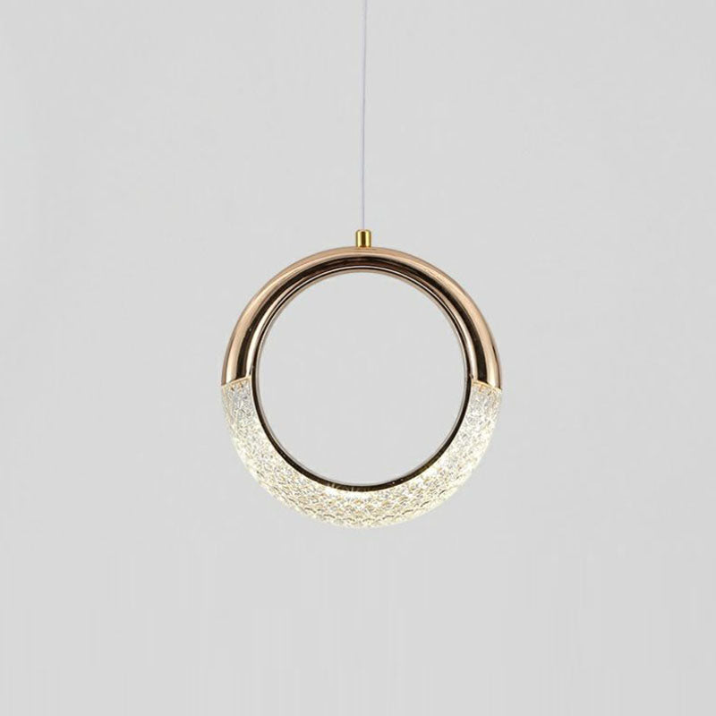 PVC Metal Acrylic Moon Wall Lamp