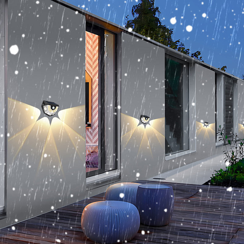 ABS PC Semicircle Patio Outdoor Light
