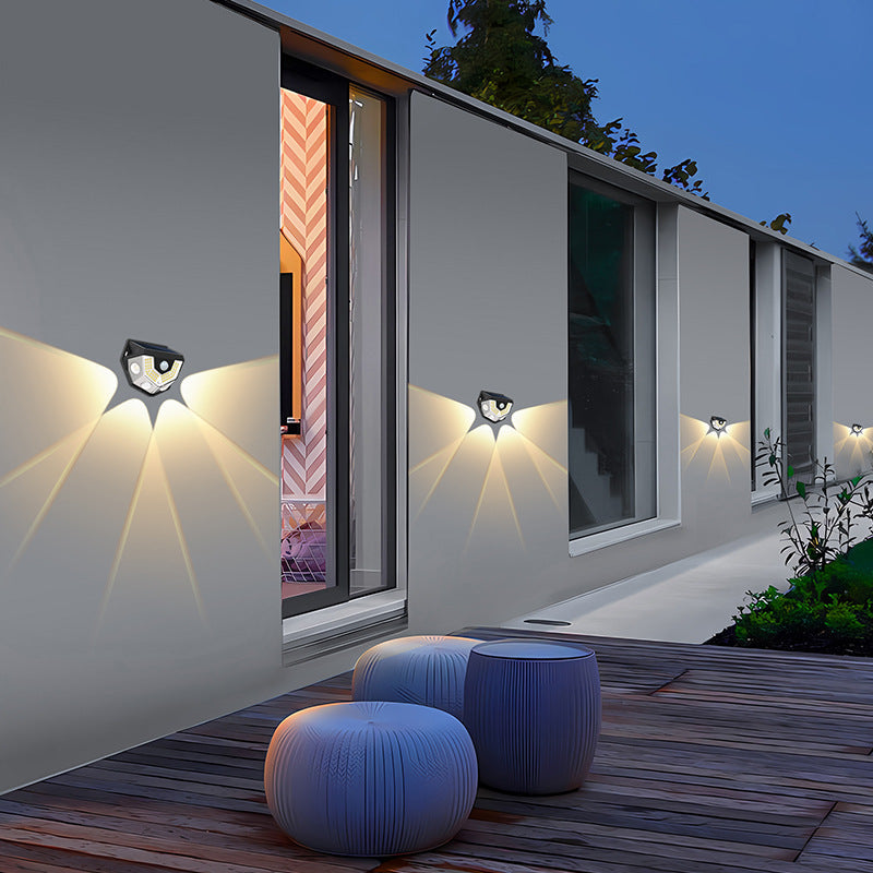 ABS PC Semicircle Patio Outdoor Light