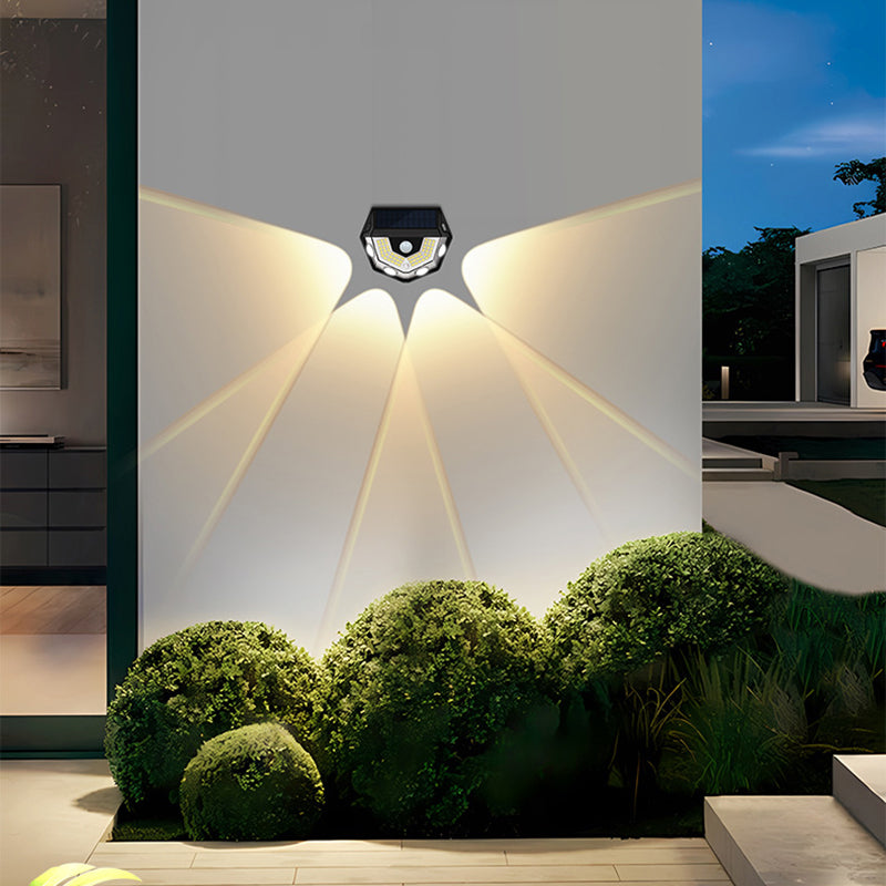 ABS PC Semicircle Patio Outdoor Light