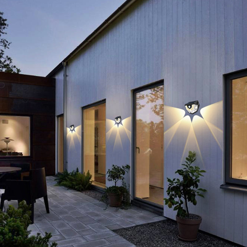 ABS PC Semicircle Patio Outdoor Light