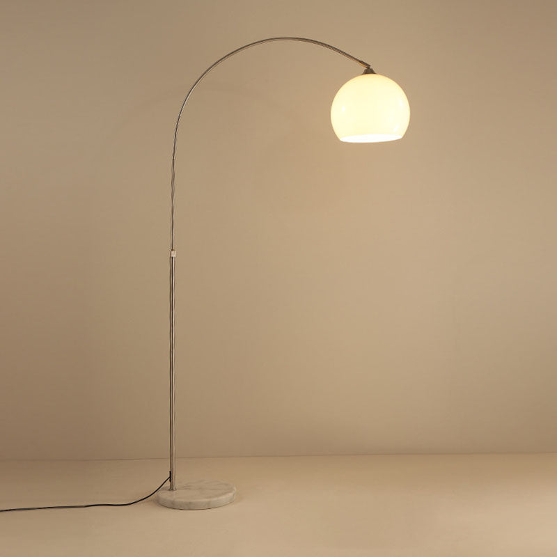 Modern Minimalist Marble Acrylic Floor Lamp