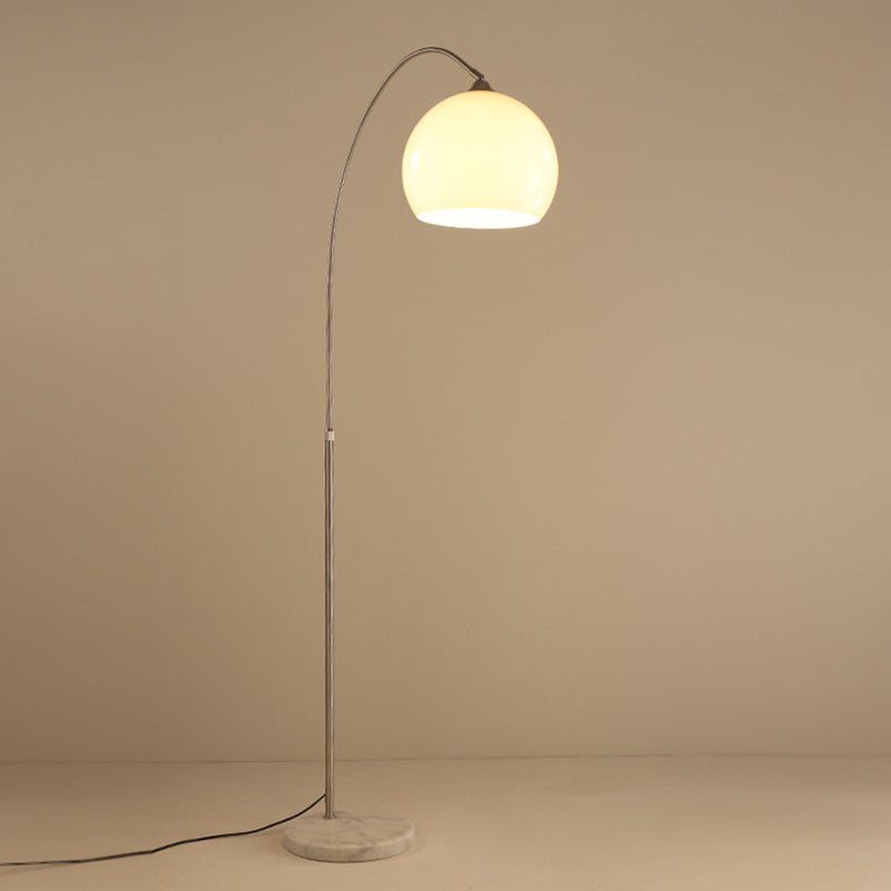 Modern Minimalist Marble Acrylic Floor Lamp