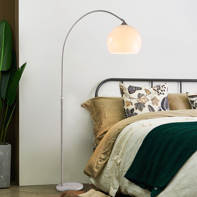 Modern Minimalist Marble Acrylic Floor Lamp
