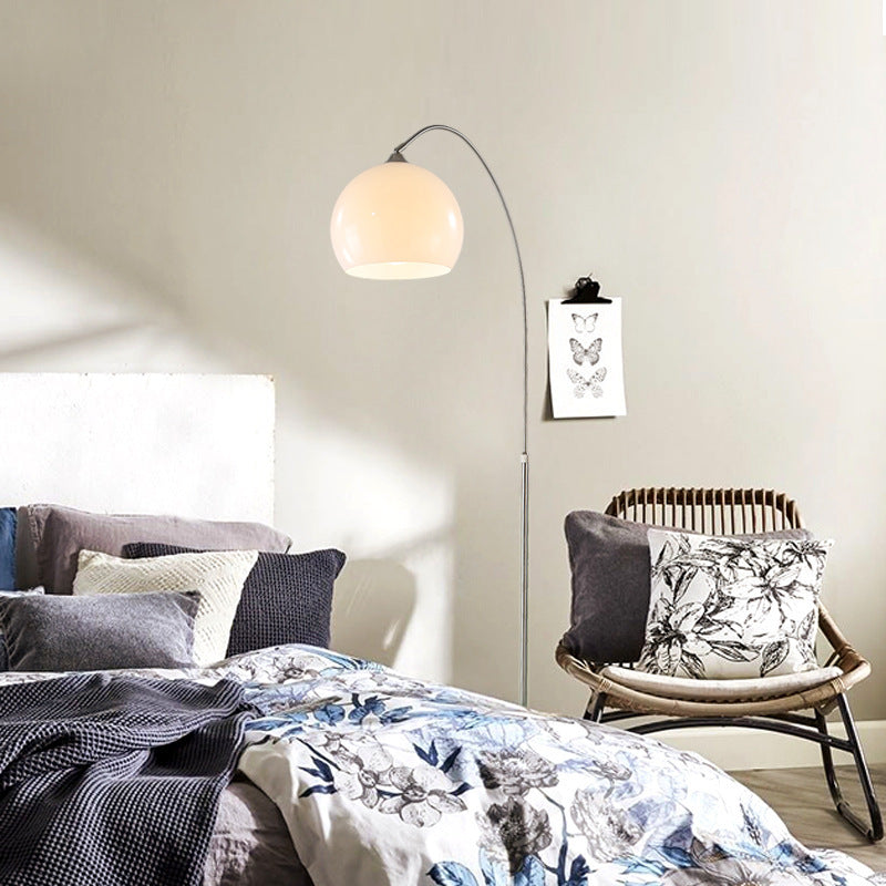 Modern Minimalist Marble Acrylic Floor Lamp