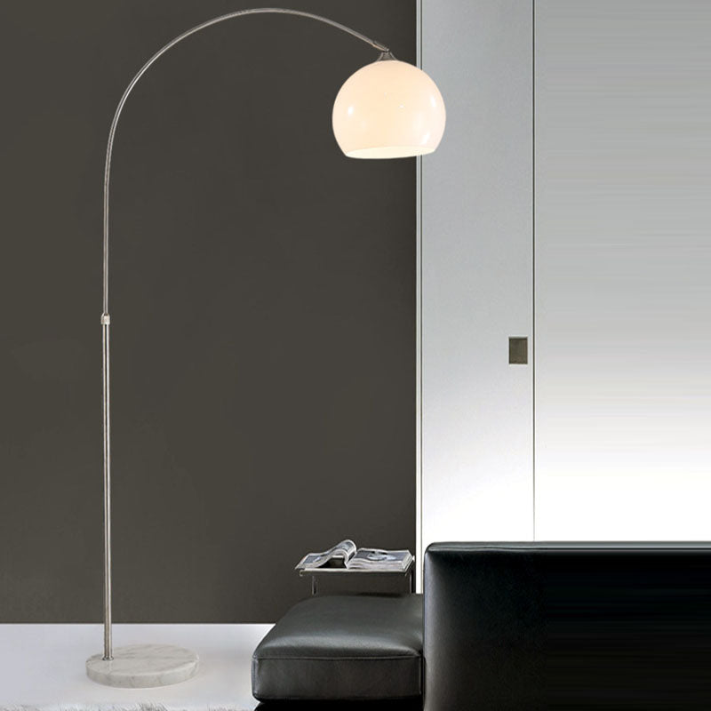 Modern Minimalist Marble Acrylic Floor Lamp
